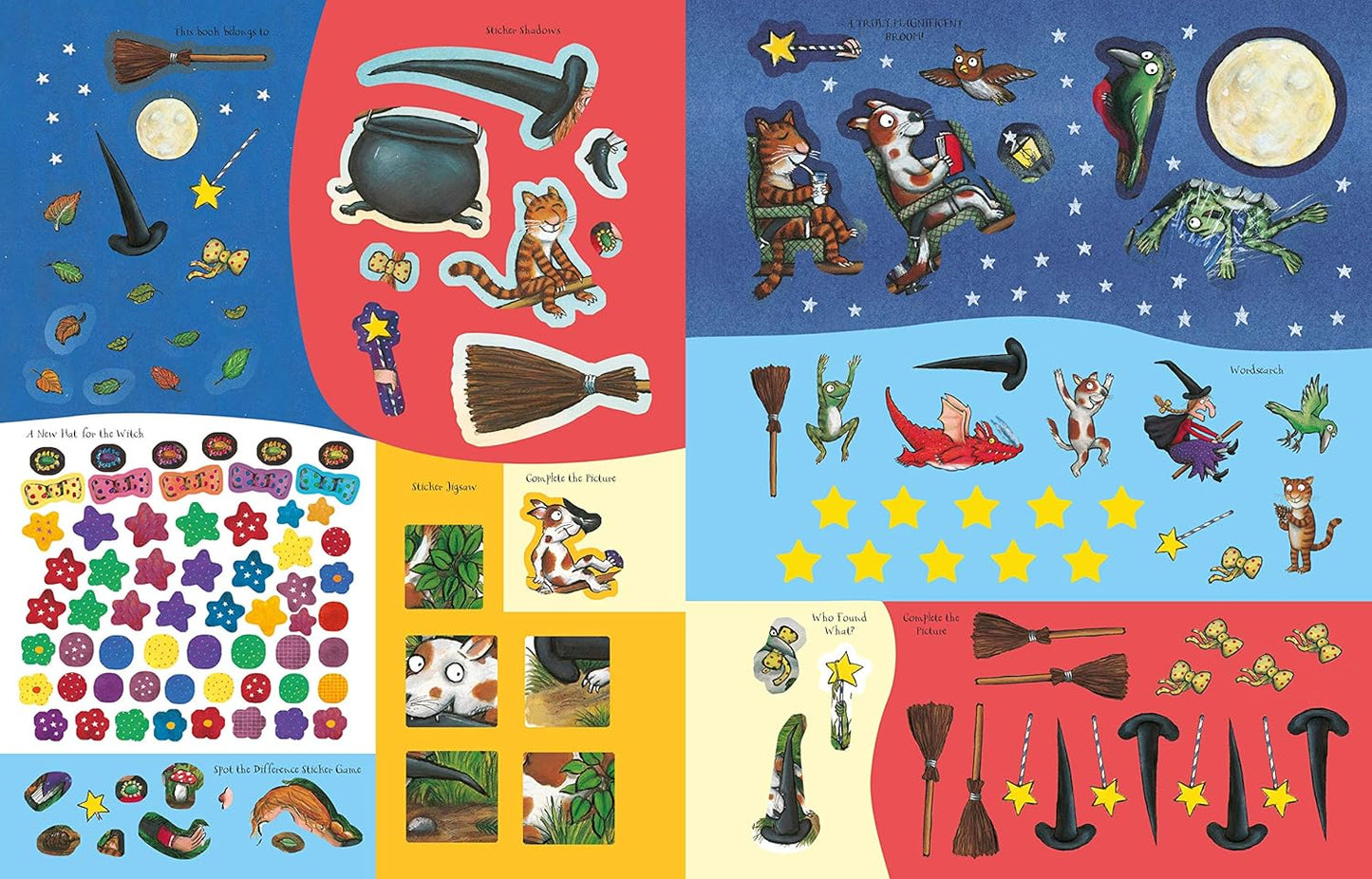 Room on the Broom Sticker Book - Julia Donaldson