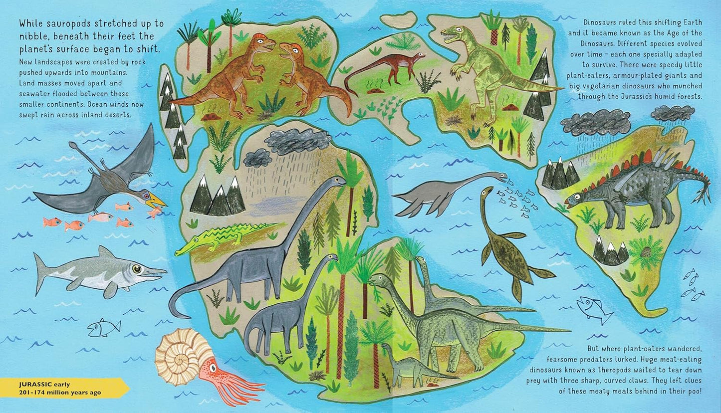 The Story of Dinosaurs: A First Book About Prehistoric Beasts