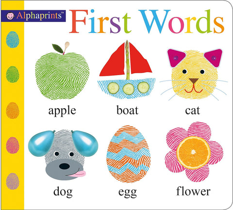 Priddy Books: Alphaprints: First Words