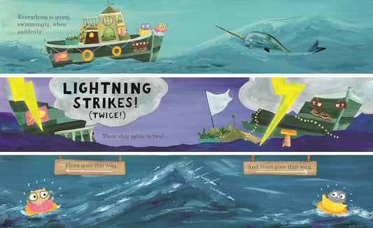 Flora and Nora Hunt for Treasure - Kim Hillyard