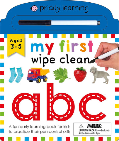 Priddy Learning: My First Wipe Clean abc