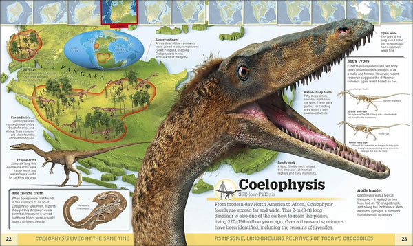 DK What's Where On Earth? Dinosaur Atlas: The Prehistoric World as You've Never Seen it Before