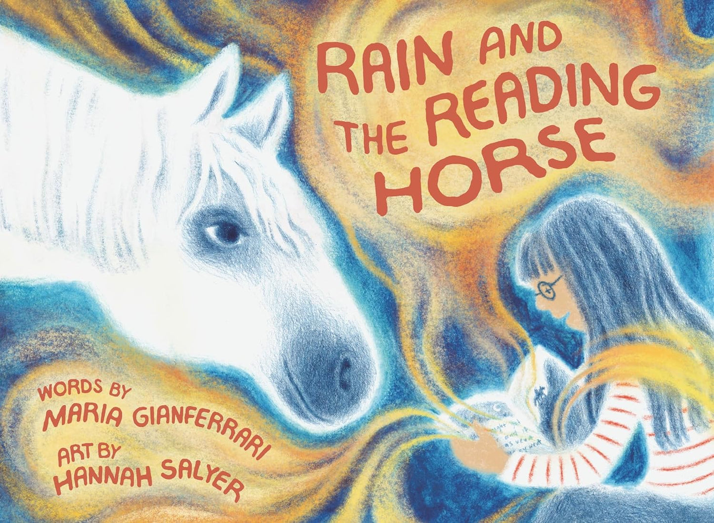 Rain and The Reading Horse - Maria Gianferrari