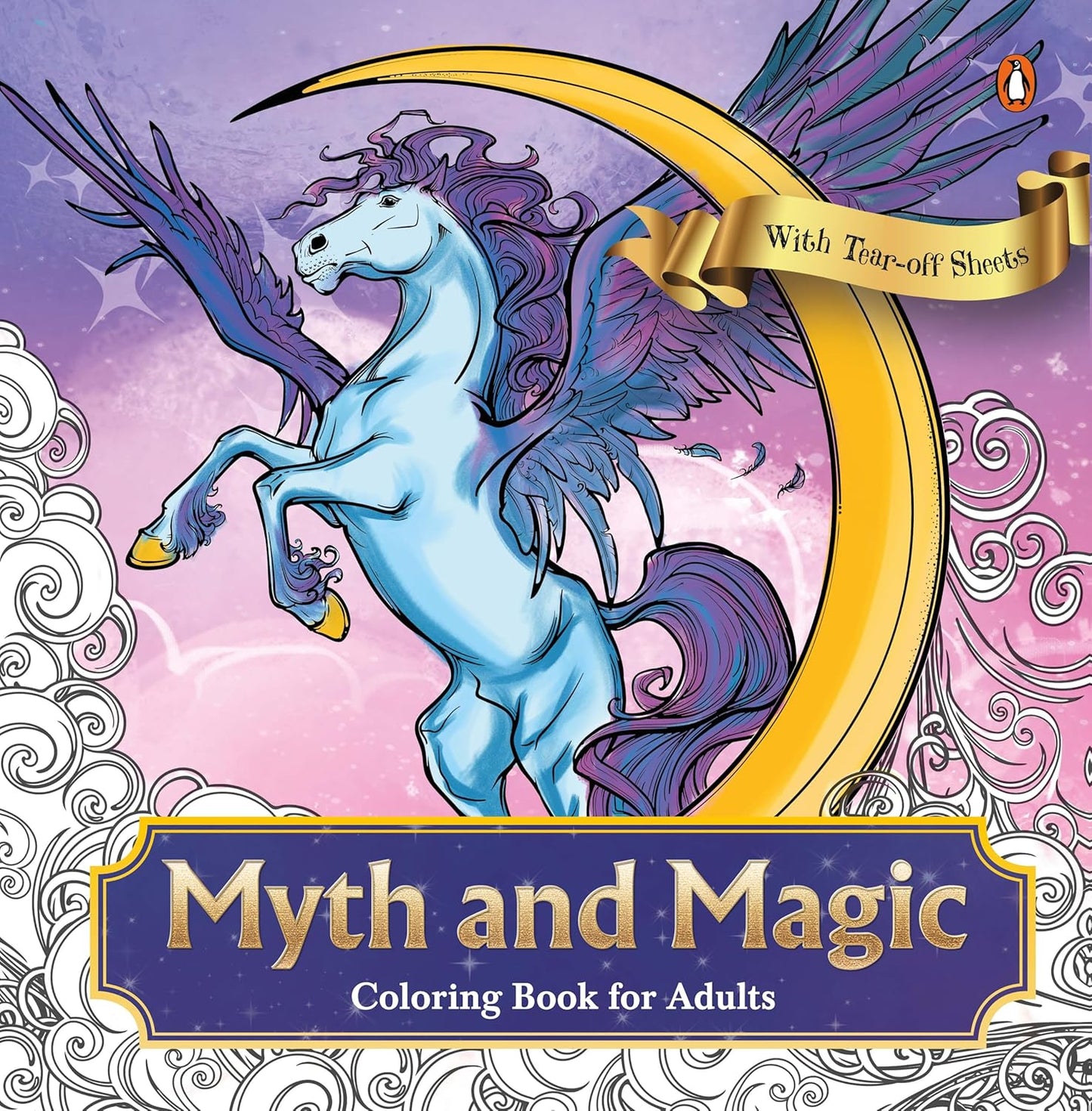Myth and Magic: Colouring Book for Adults