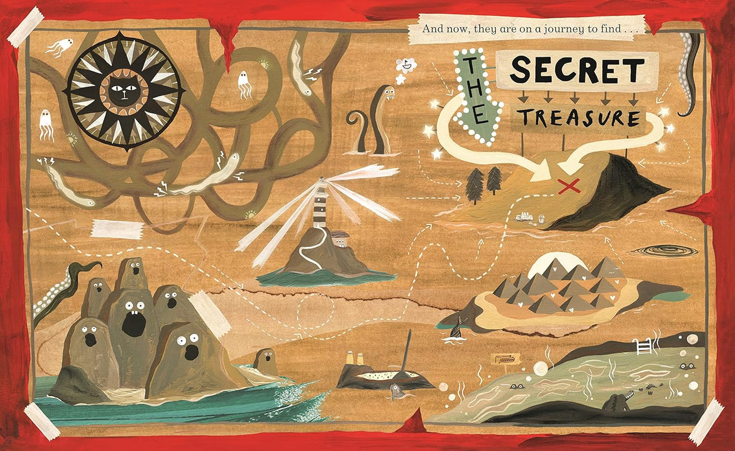 Flora and Nora Hunt for Treasure - Kim Hillyard