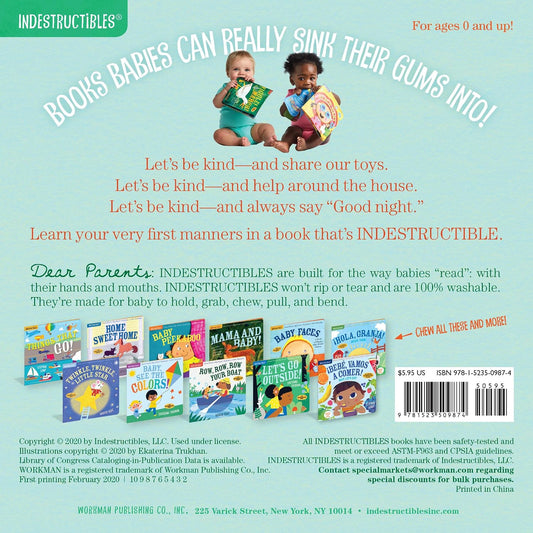 Indestructibles: Let's Be Kind