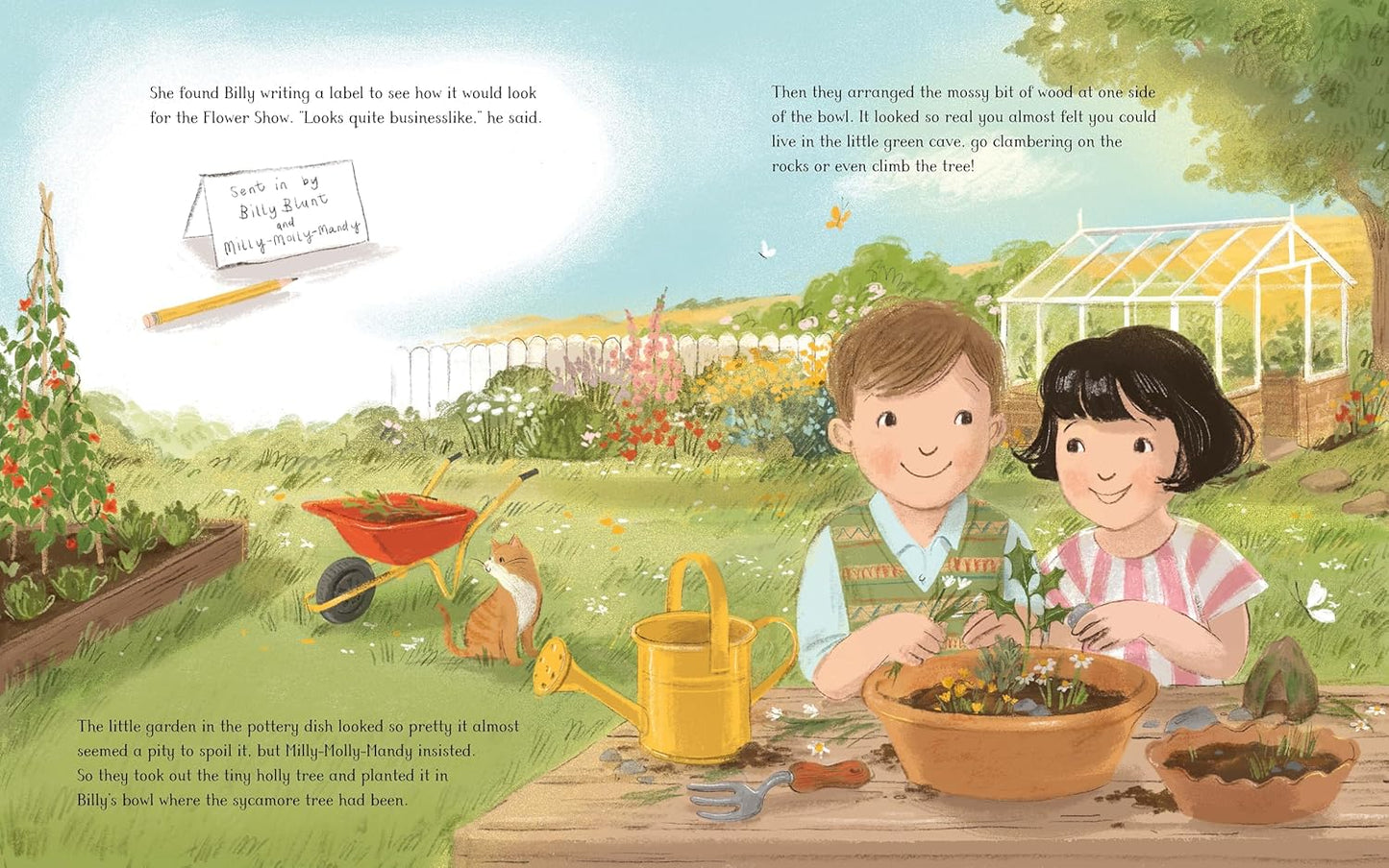 Milly-Molly-Mandy Makes a Garden - Joyce Lankester Brisley