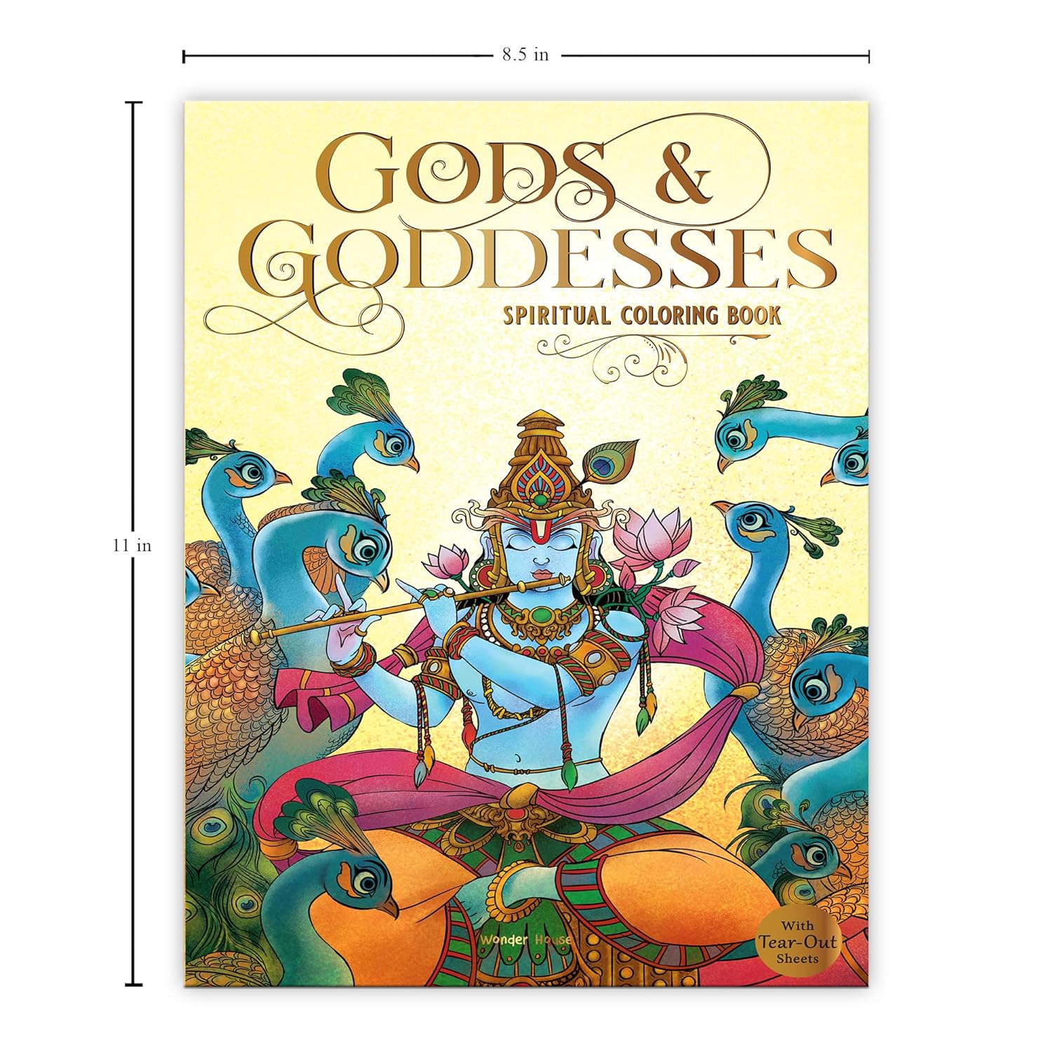 Gods & Goddesses Spiritual Coloring Book