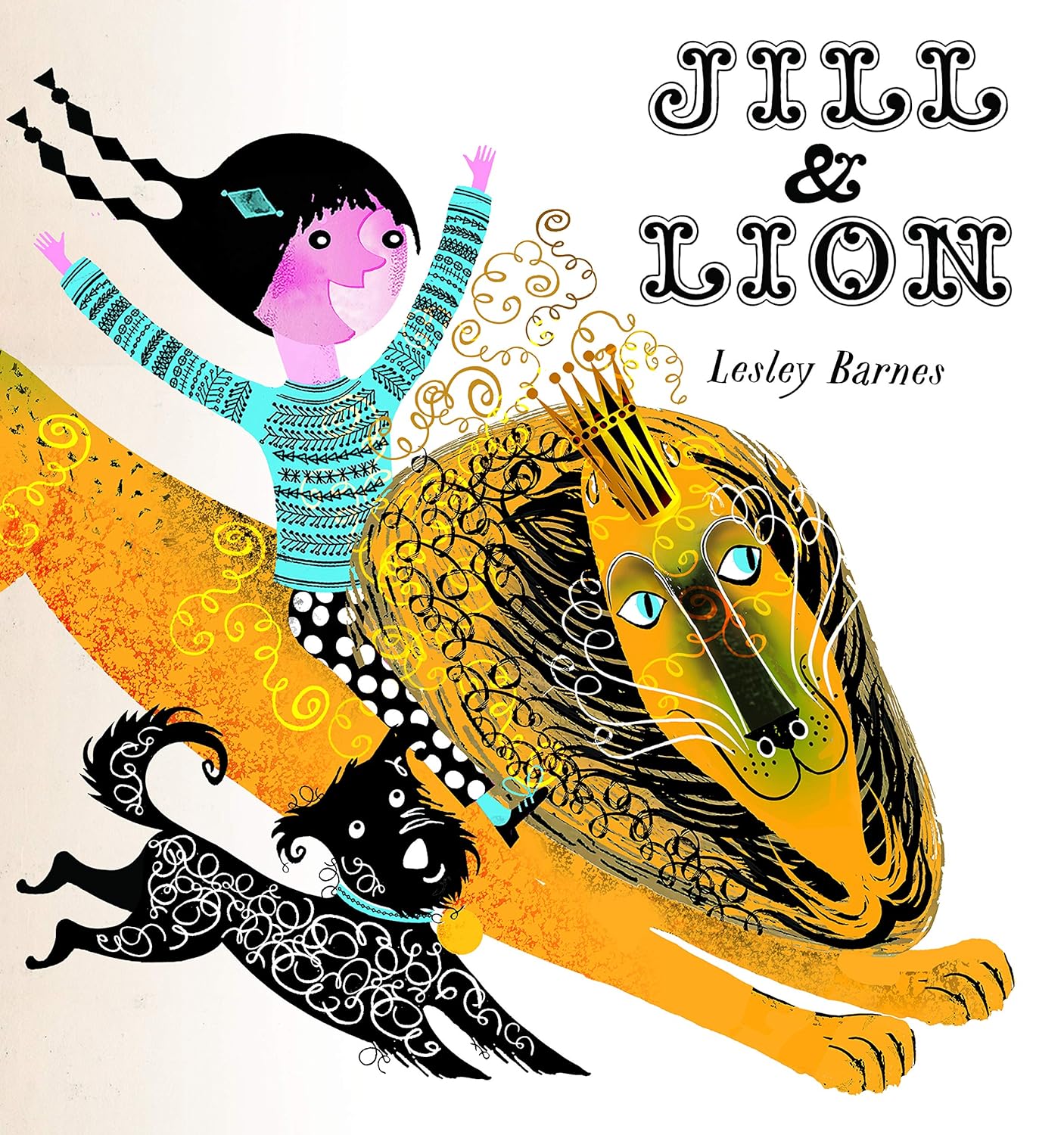 Jill and Lion - Lesley Barnes