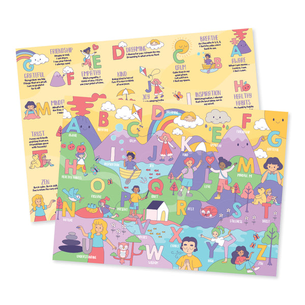 Junior Explorers A-Z Mindful Me Jigsaw Puzzle (26 Pieces)