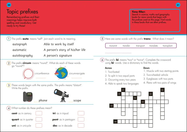 DK 10 Minutes A Day Spelling - (Ages 7-11)
