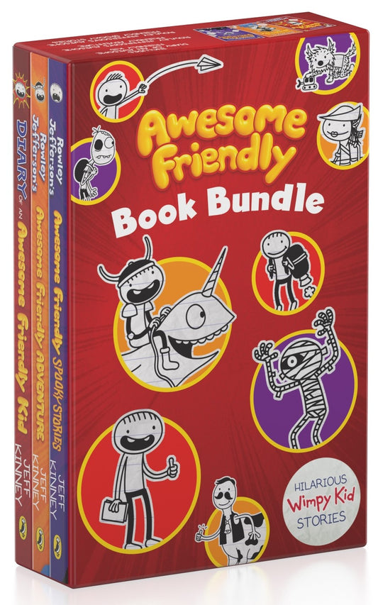Awesome Friendly Book Bundle - Set of 3 - Jeff Kinney