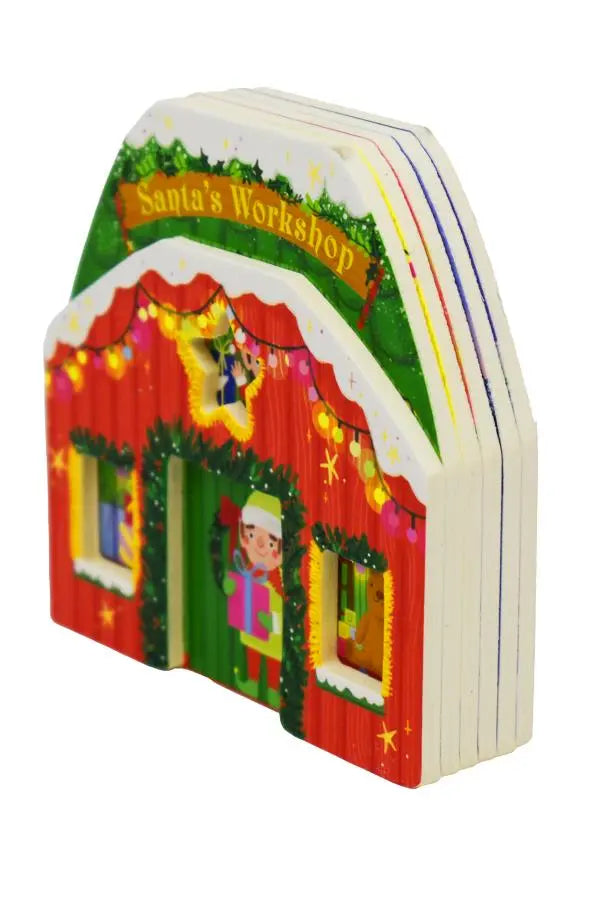 Santa Street Chunky Set - 3 festive mini books for Christmas