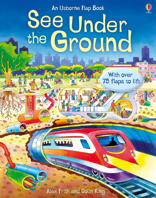 An Usborne Flap Book See Under the Ground