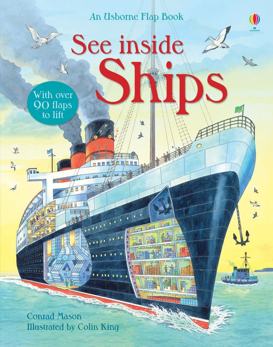 An Usborne Flap Book: See Inside Ships