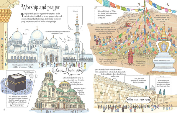 An Usborne Flap Book: See Inside World Religions