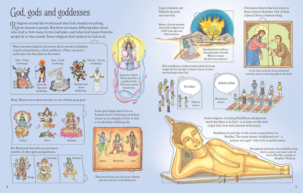 An Usborne Flap Book: See Inside World Religions