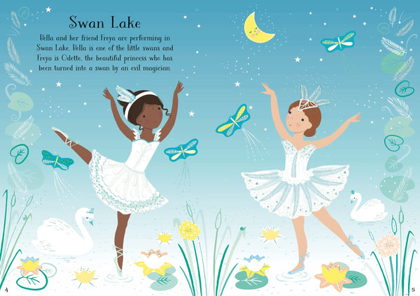 Usborne Activities: Little Sticker Dolly Dressing Ballerina