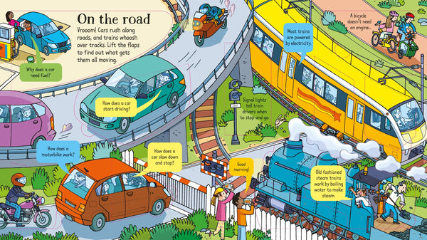 Usborne Lift-the-Flap Look Inside How Things Work
