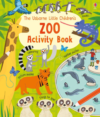 Usborne Little Children's Zoo Activity Book