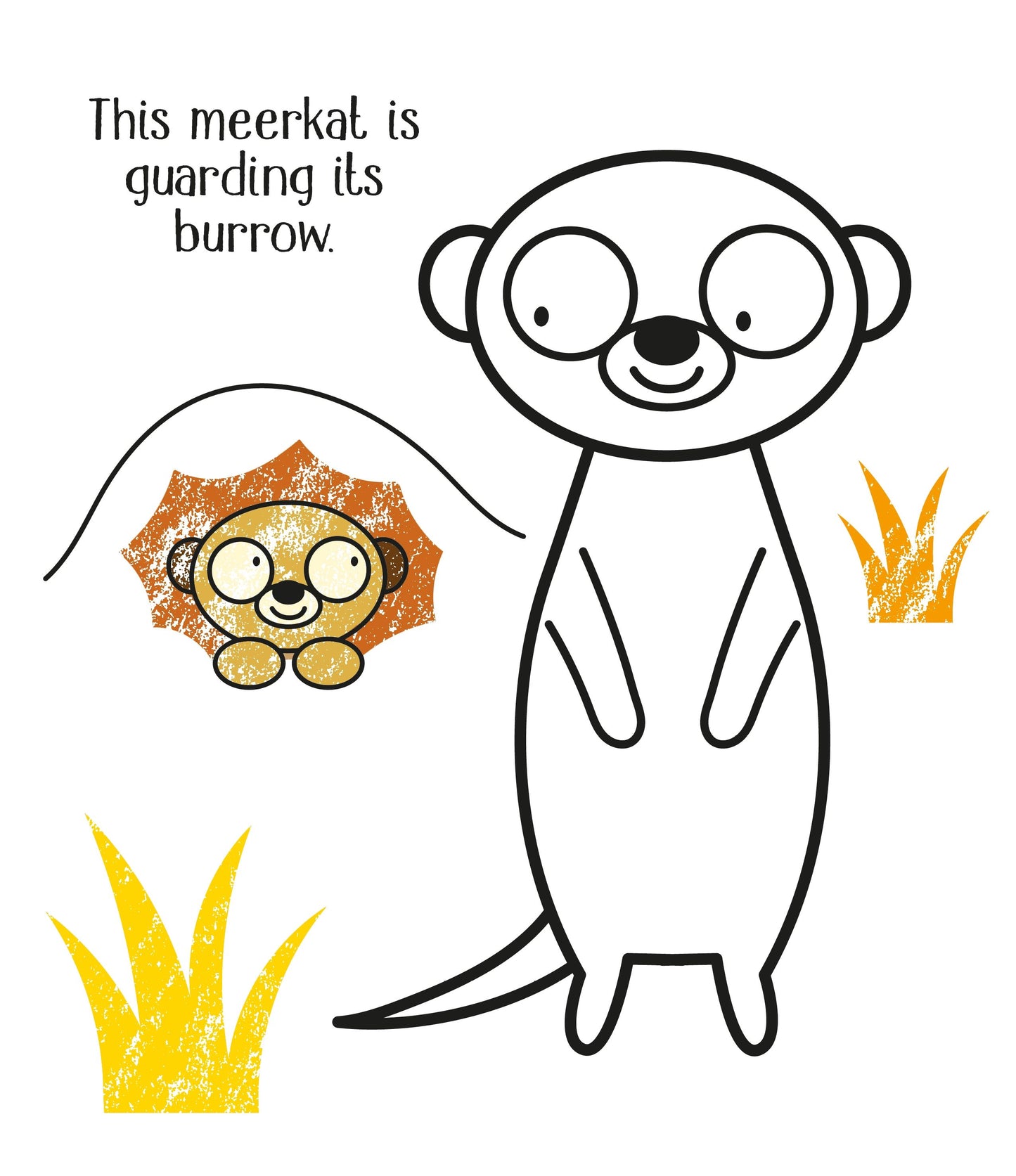 Usborne First Colouring Zoo Animals