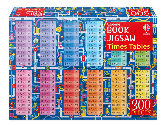 Usborne Book and Jigsaw Times Tables (300 Pieces)