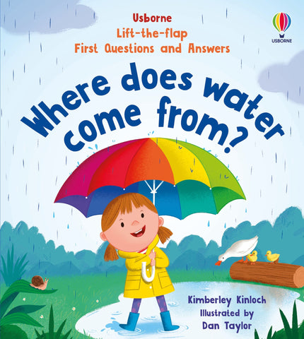 Usborne Lift-the-Flap First Questions and Answers: Where Does Water Come From?