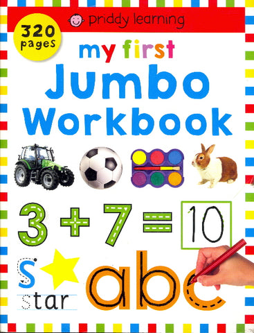 Priddy Books: My First Jumbo Workbook (320 Pages)