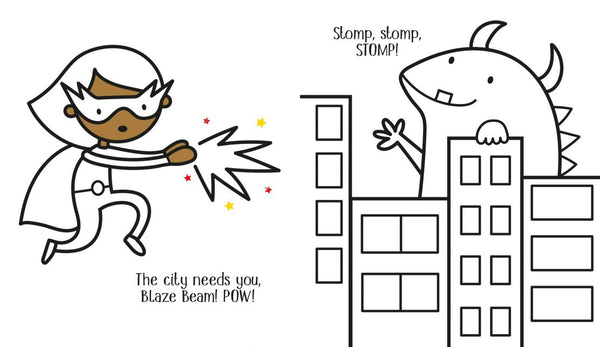 Usborne First Colouring Superheroes