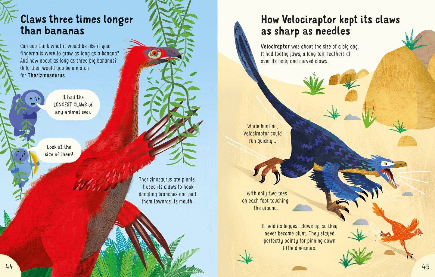 Usborne: Lots Of Things To Know About Dinosaurs