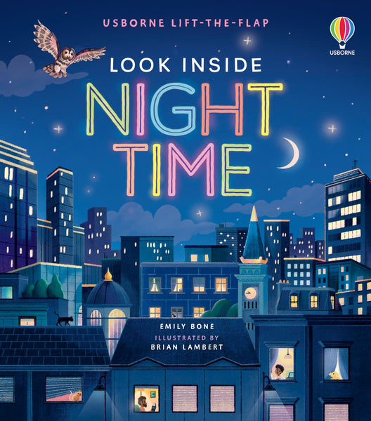Usborne Lift-the-Flap Look Inside Night Time