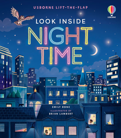 Usborne Lift-the-Flap Look Inside Night Time