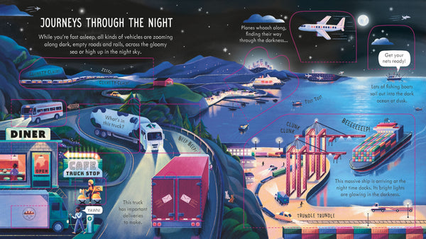 Usborne Lift-the-Flap Look Inside Night Time