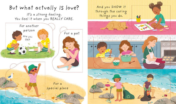 Usborne Lift-the-Flap Very First Questions & Answers: What is Love?
