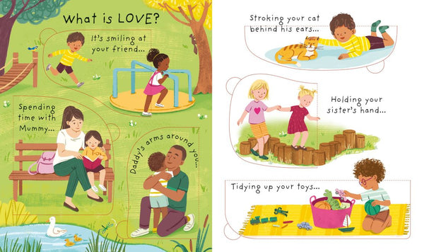 Usborne Lift-the-Flap Very First Questions & Answers: What is Love?