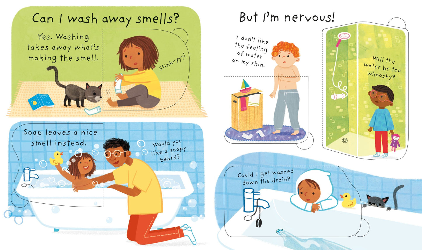 Usborne Lift-the-Flap Very First Questions and Answers: Why Do I Need to Wash?