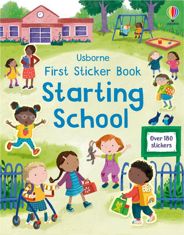 Usborne First Sticker Book: Starting School