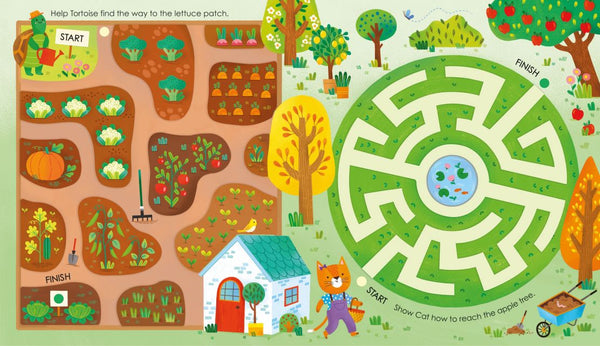 Usborne Fingertrail Mazes