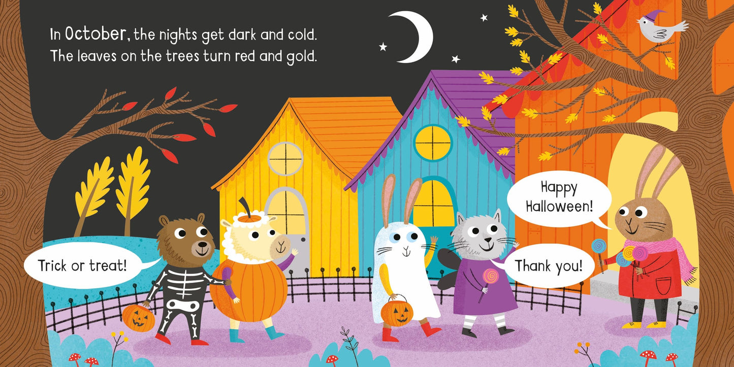 Usborne Little Board Book: Months of the Year