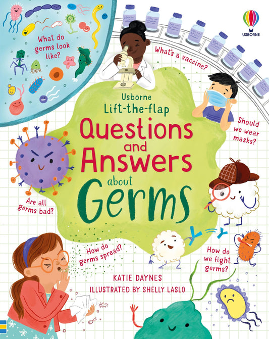 Usborne Lift-the-Flap Questions And Answers About Germs