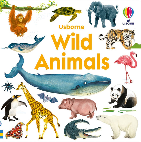 Usborne Book and Jigsaw Wild Animals - 49 Pieces