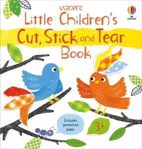 Usborne Little Children's Cut, Stick And Tear Book