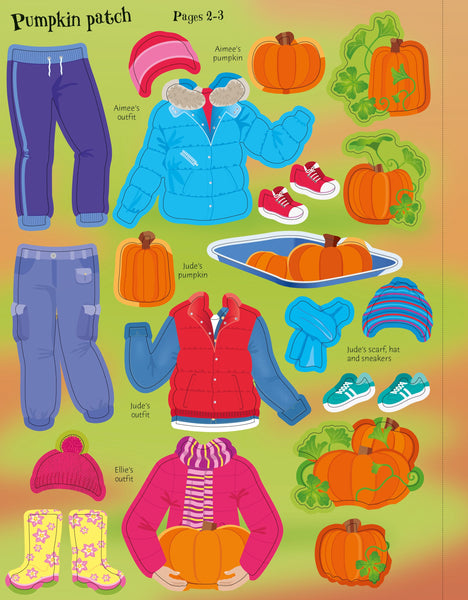 Usborne Sticker Dolly Dressing Trick or Treat