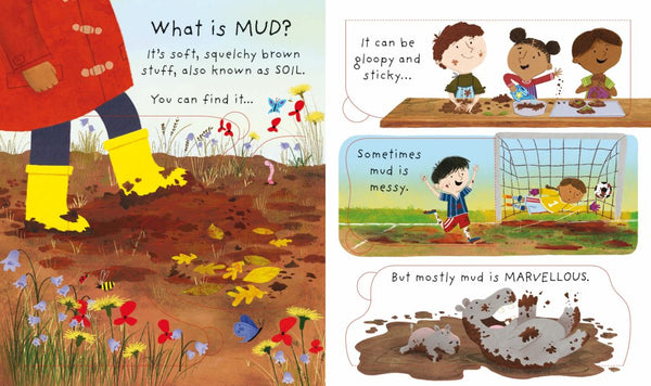 Usborne Lift-the-flap Very First Questions and Answers What is Mud?