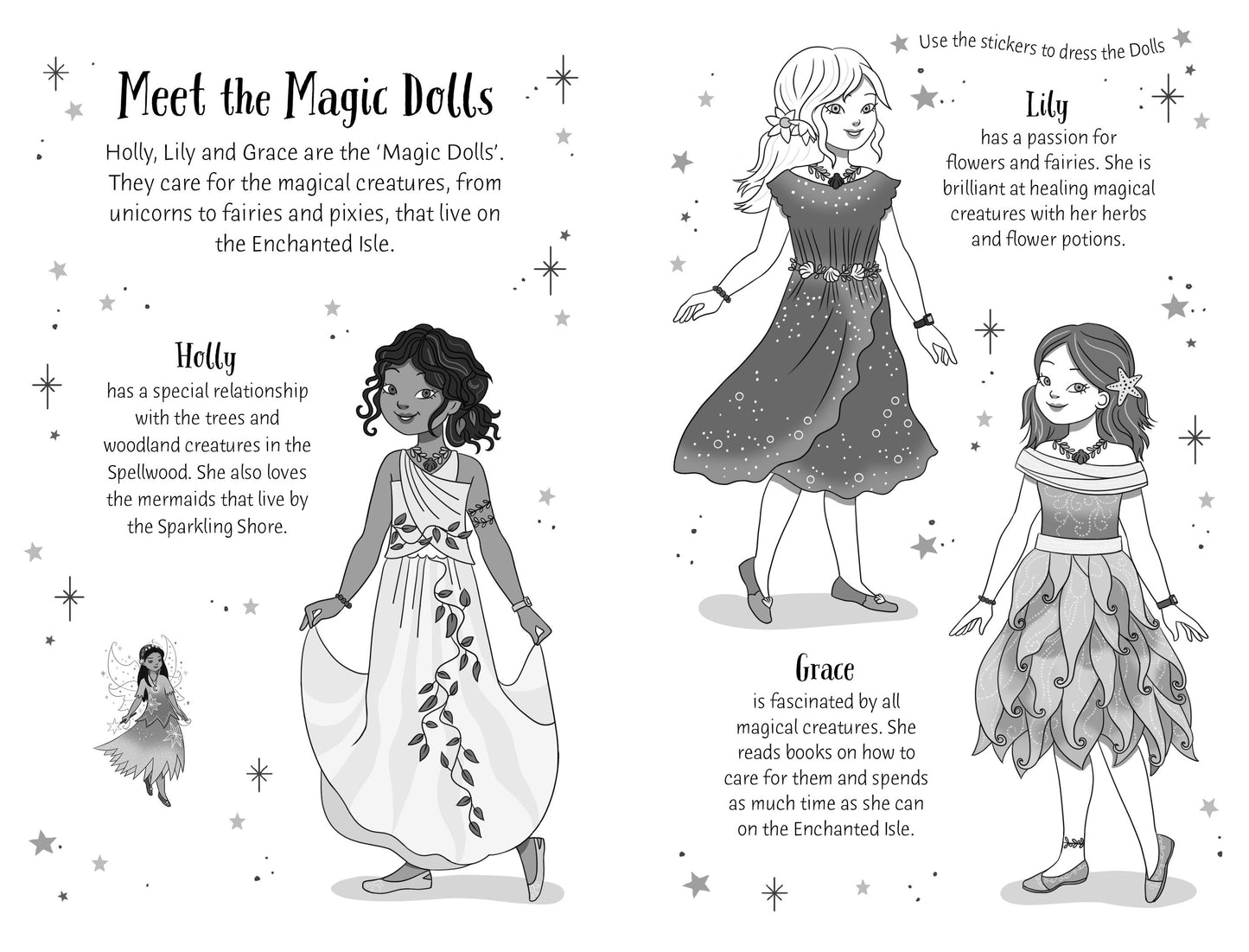 Usborne Sticker Dolly Story: Fairy Spells