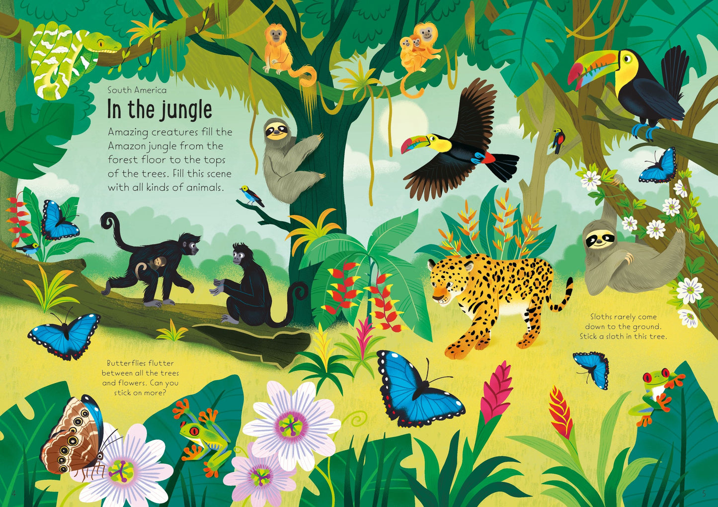 Usborne Little First Stickers Nature