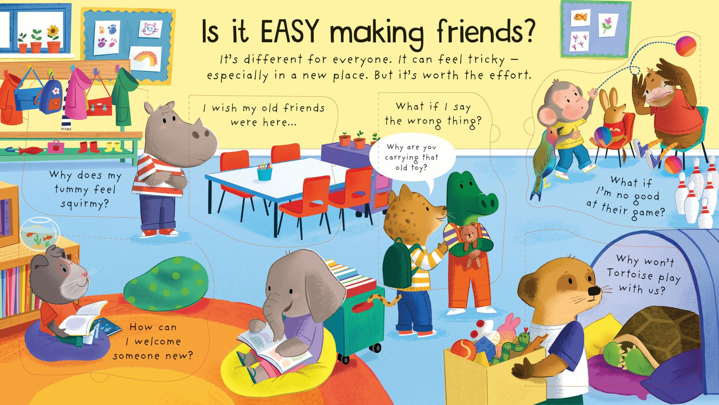 Usborne Lift-the-Flap First Questions and Answers - How Can I Make Friends?