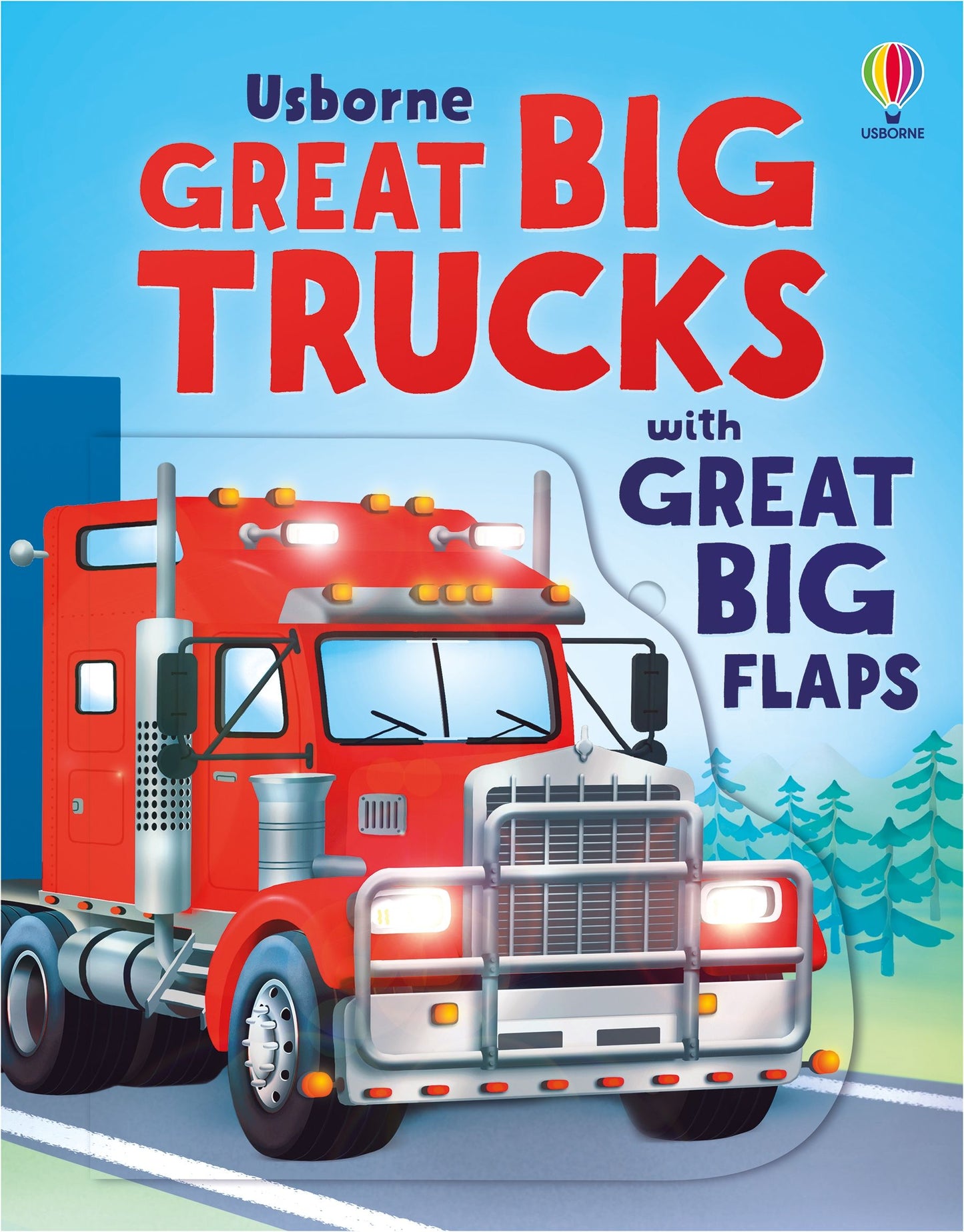 Usborne Great Big Trucks With Great Big Flaps