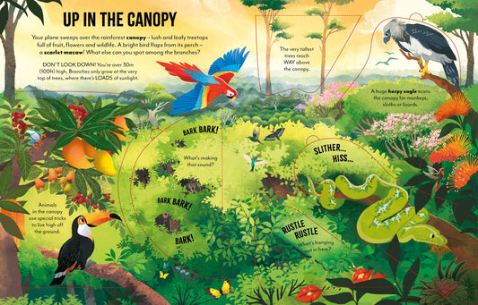 Usborne Extreme Planet: Journey Through The Amazon With Flaps
