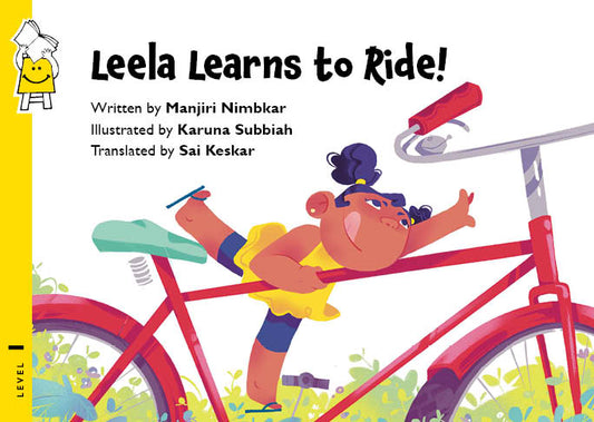 Leela Learns to Ride!